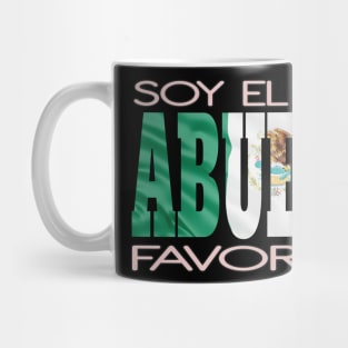 Soy El Abuelo Favorito Mexican Flag Mexico Hispanic Pride Mug